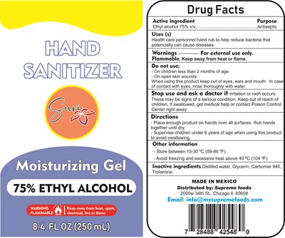 Label 250 mL Gel (Label 250 mL Gel)